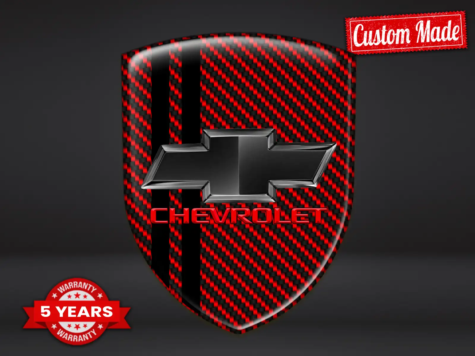 Chevrolet Decalcomanie Auto su Misura Tuning Universali Standard